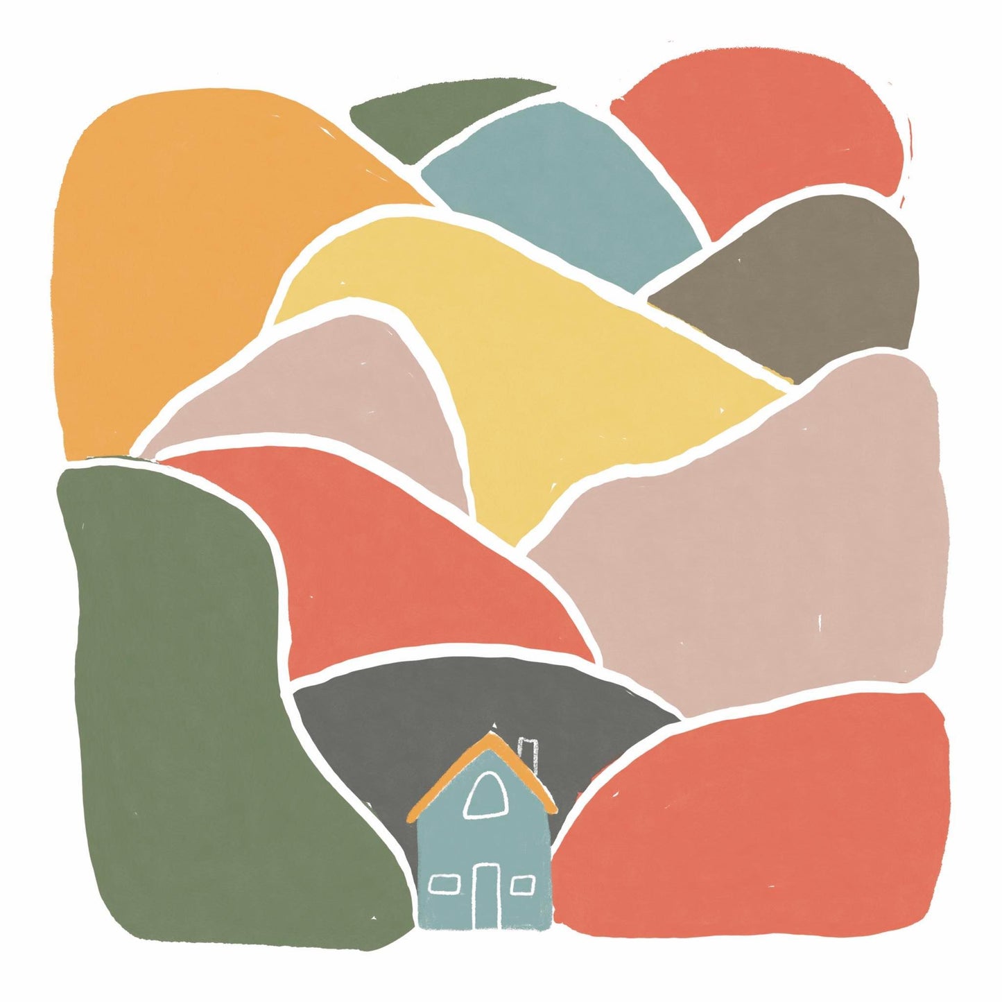 Large Little Blue House