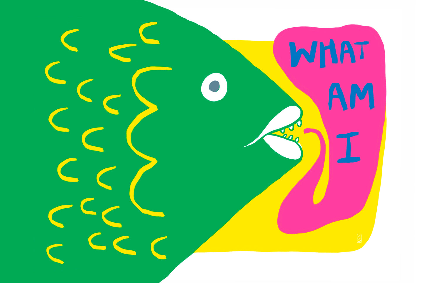 What Am I Postcard