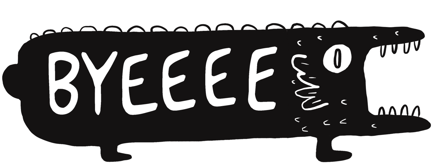 BYEEEEE Bumper Sticker