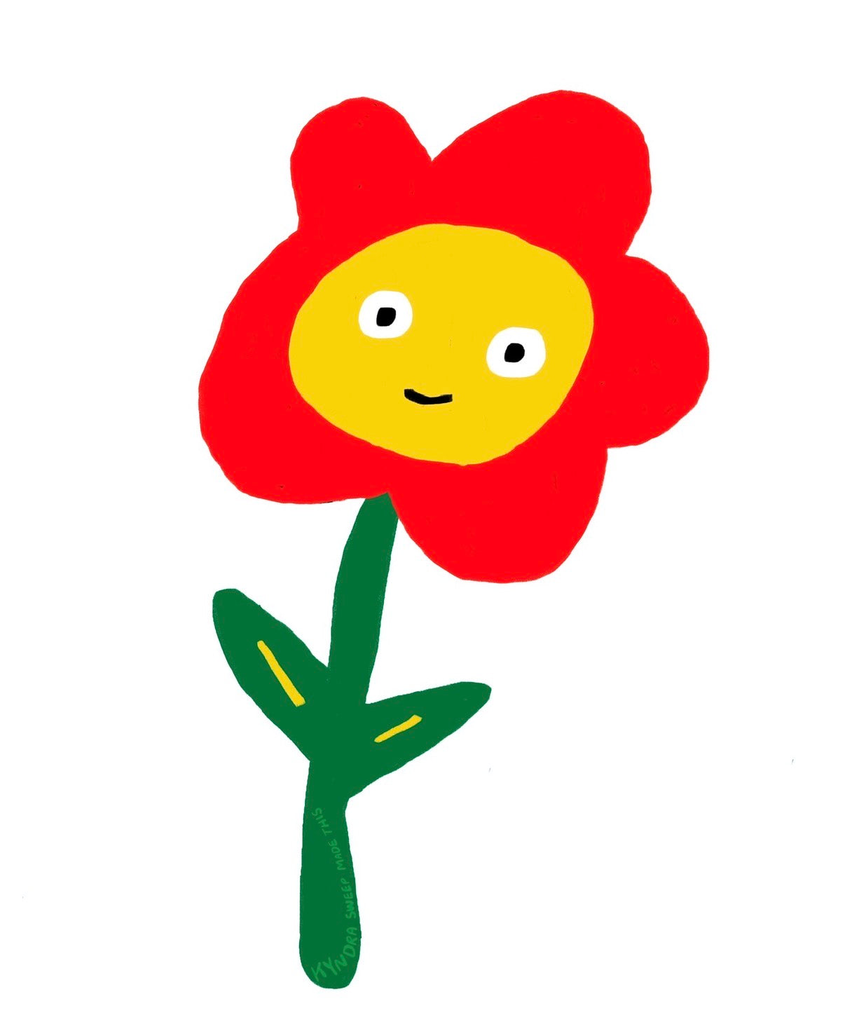 Flower Sticker