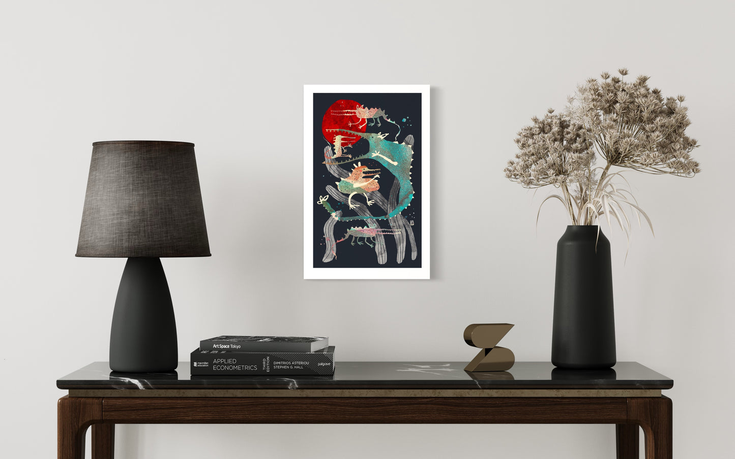 Large Moon Babies Print