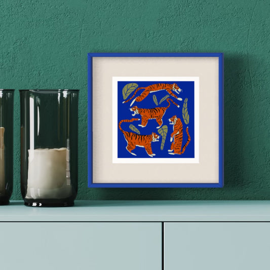 Small Scaredy Cats Print