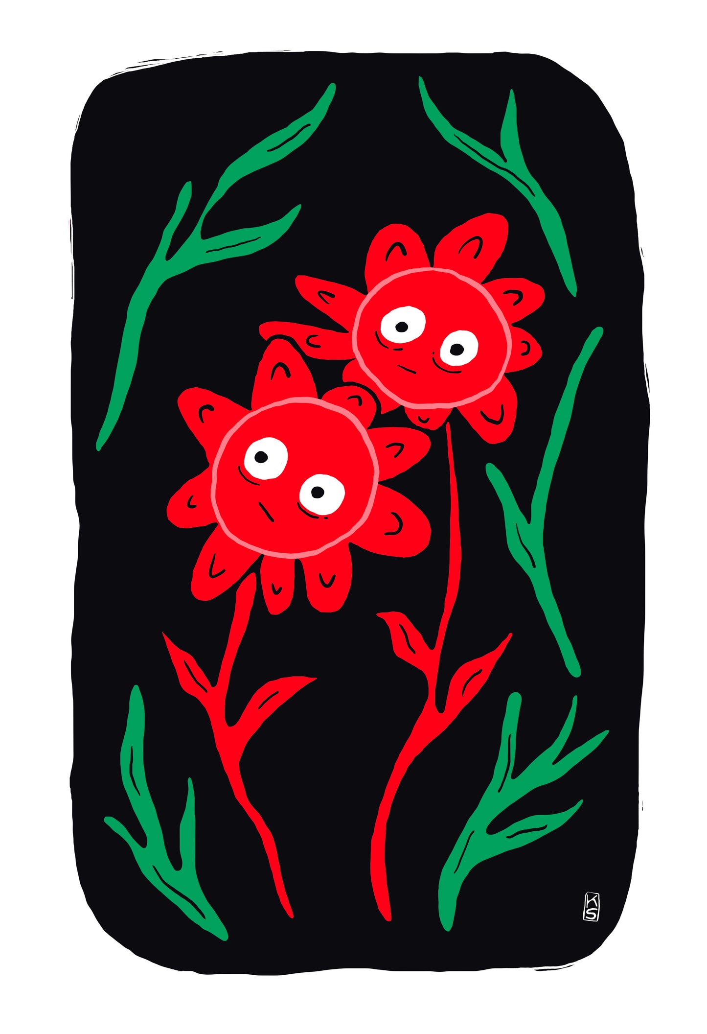 Large anxiety flowers