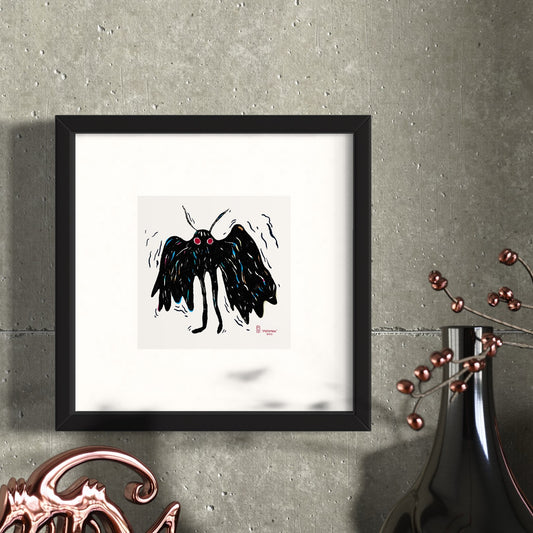 Small Mothman Print
