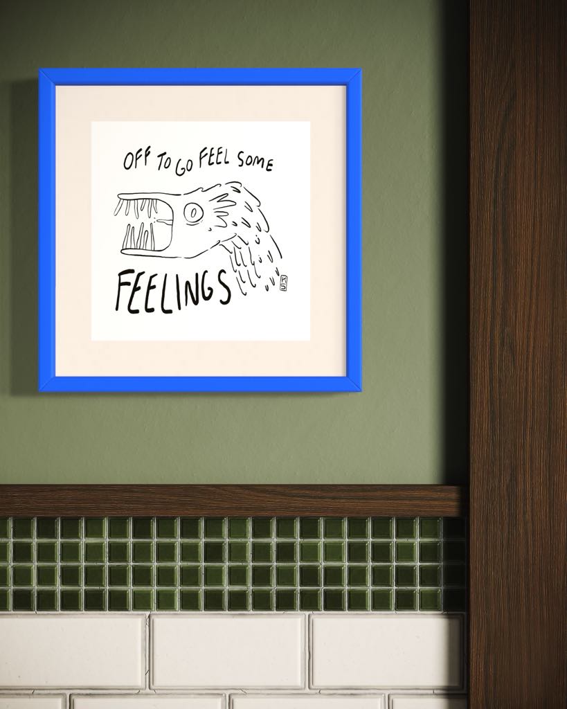 Large Feelings Print