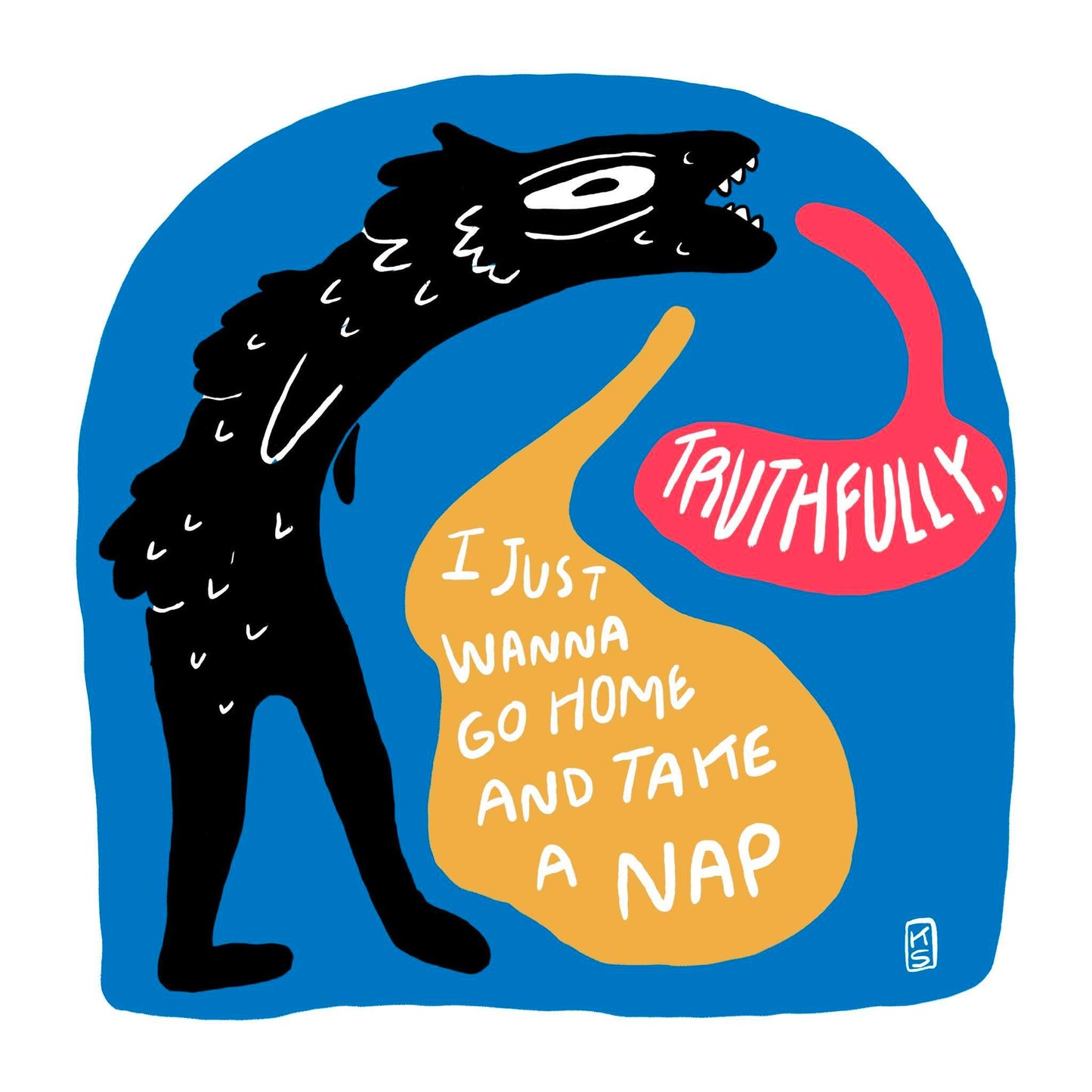 Take A Nap Sticker