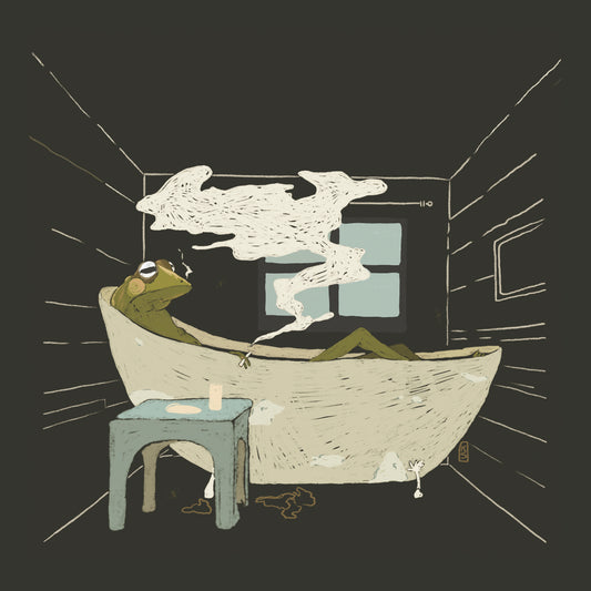 Self care frog Postcard