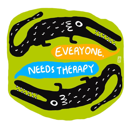 Therapy Print or Postcard