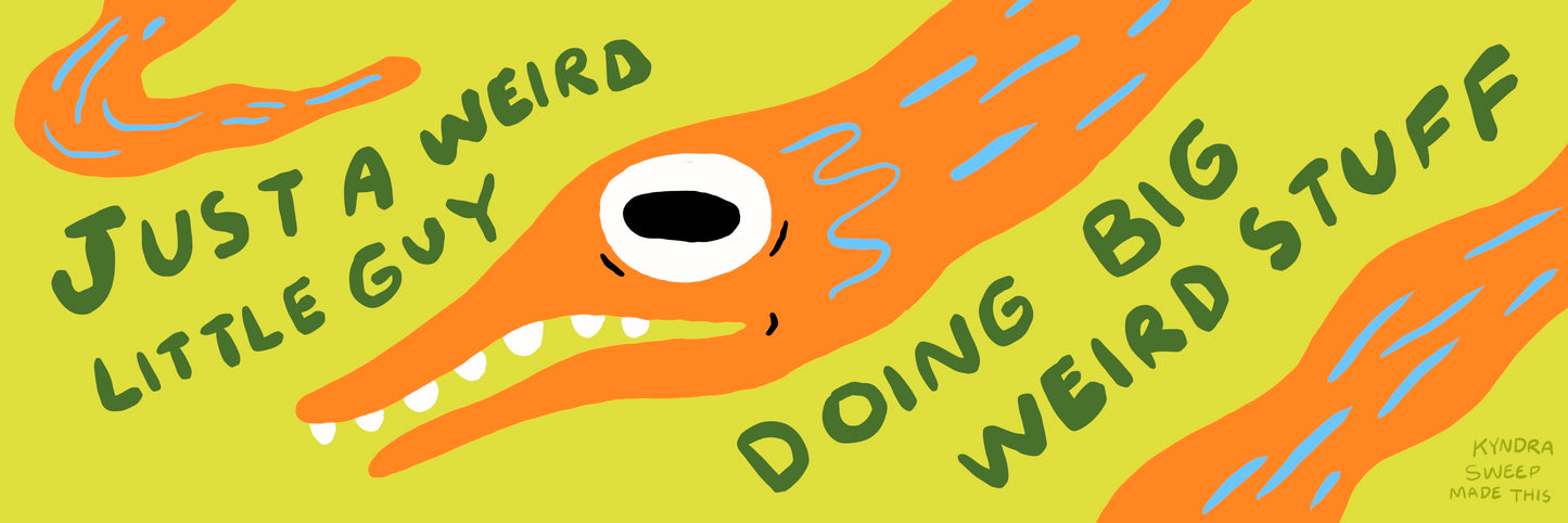 Little Guy Bumper Sticker