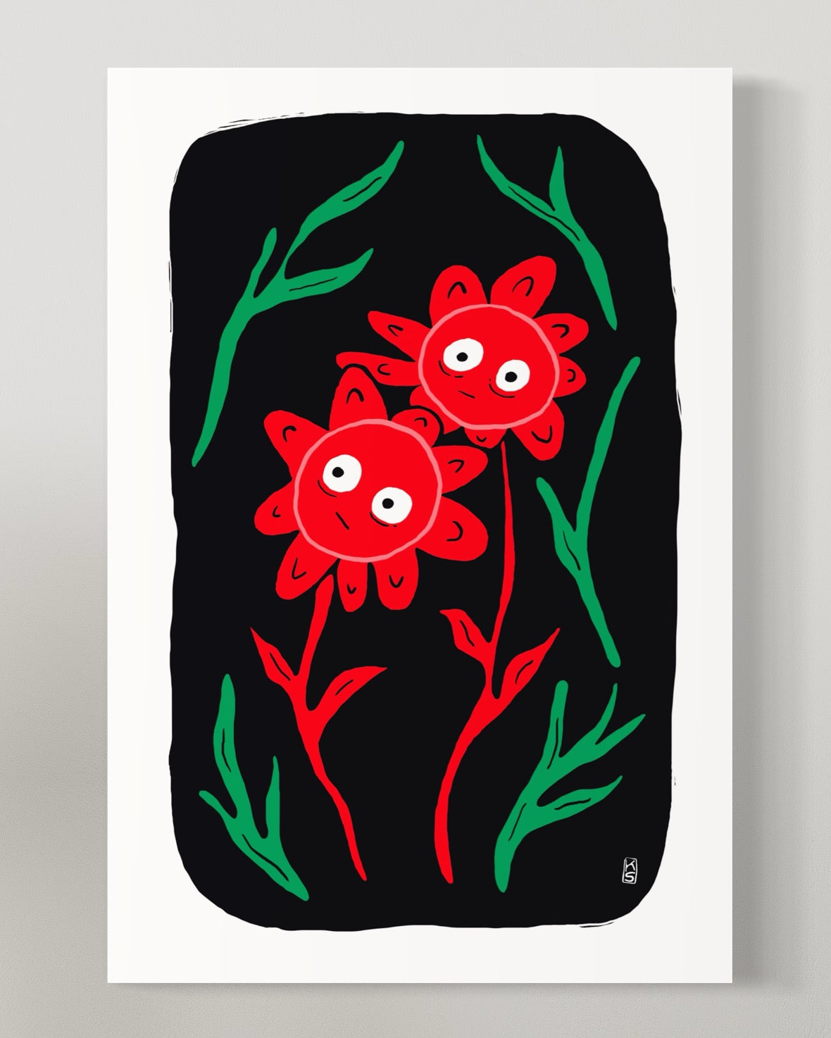 Large anxiety flowers