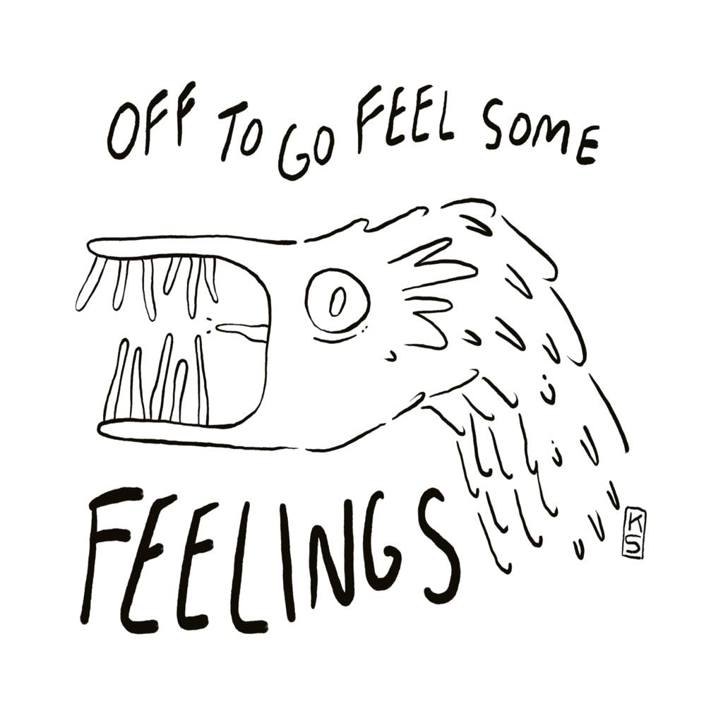 Large Feelings Print